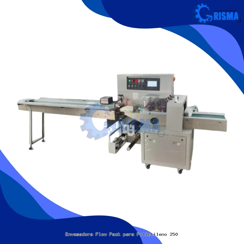Envasadora Flow Pack para Polietileno 250