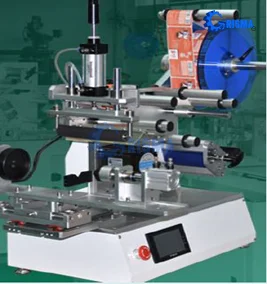 Etiquetadora de Botellas Cuadrada Semi-Automática