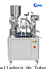 Llenadora y Selladora de Tubos Depresibles