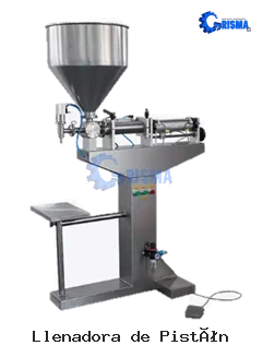 Llenadora de Pistón con Base