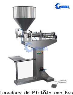 Llenadora de Pistón con Base
