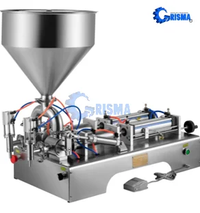 Llenadora de Pistón de Mesa Doble