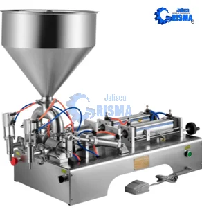 Llenadora de Pistón de Mesa Doble