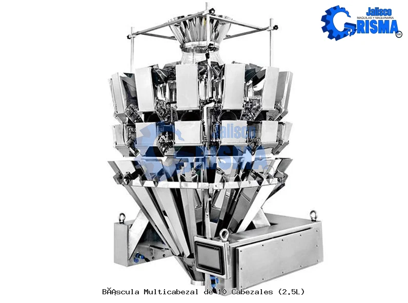Báscula Multicabezal de 10 Cabezales (2.5L)