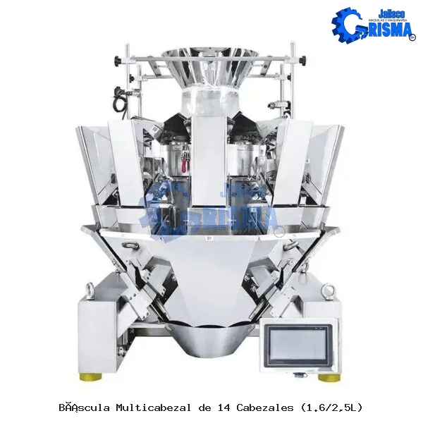 Báscula Multicabezal de 14 Cabezales (1.6/2,5L)