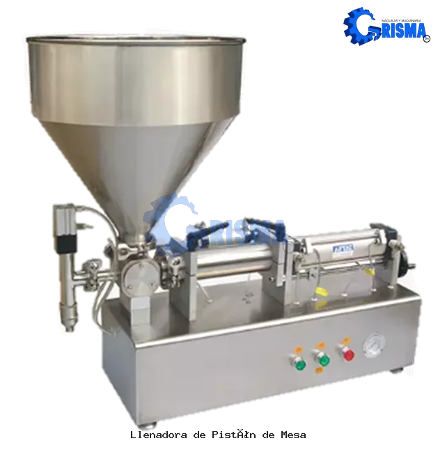 Llenadora de Pistón de Mesa