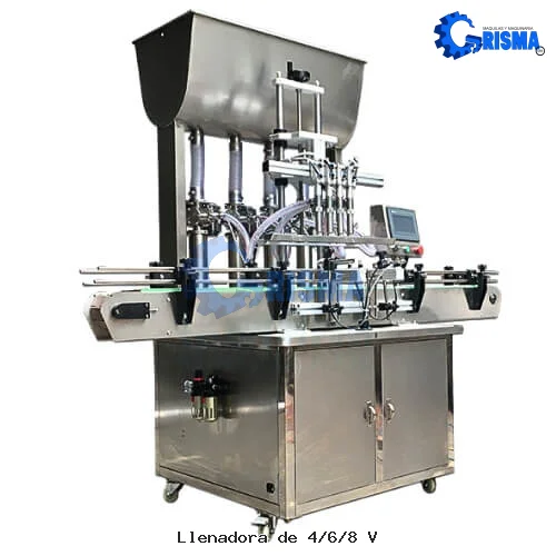 Llenadora de 4/6/8 Válvulas Semi-Automática