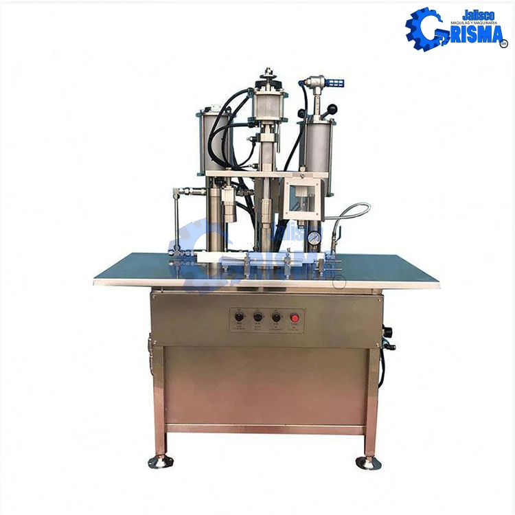 Máquina Llenadora y Selladora de Aerosoles