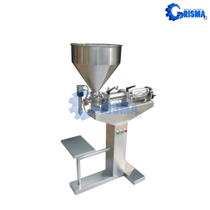 Llenadora de Pistón con Base