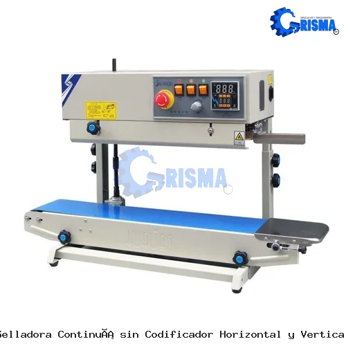 Selladora Continuá sin Codificador Horizontal y Vertical