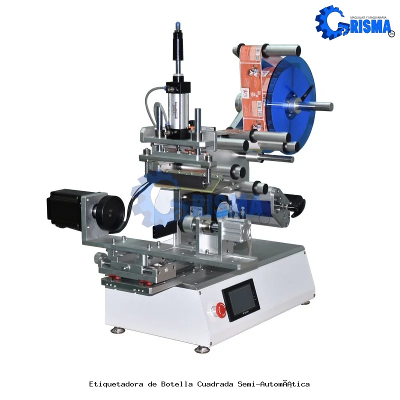 Etiquetadora de Botella Cuadrada Semi-Automática