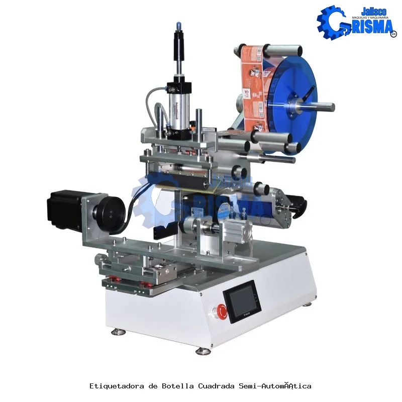 Etiquetadora de Botella Cuadrada Semi-Automática